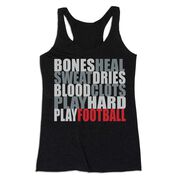 Football Women's Everyday Tank Top - Bones Saying Football