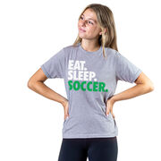 Soccer T-Shirt Short Sleeve Eat. Sleep. Soccer.