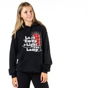 Hockey Hooded Sweatshirt - Lace 'Em Up And Light The Lamp