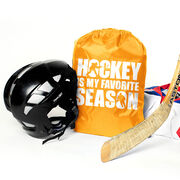 Hockey Drawstring Backpack - Hockey Is My Favorite Season