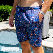 Hockey Swim Trunks - Shark Attack