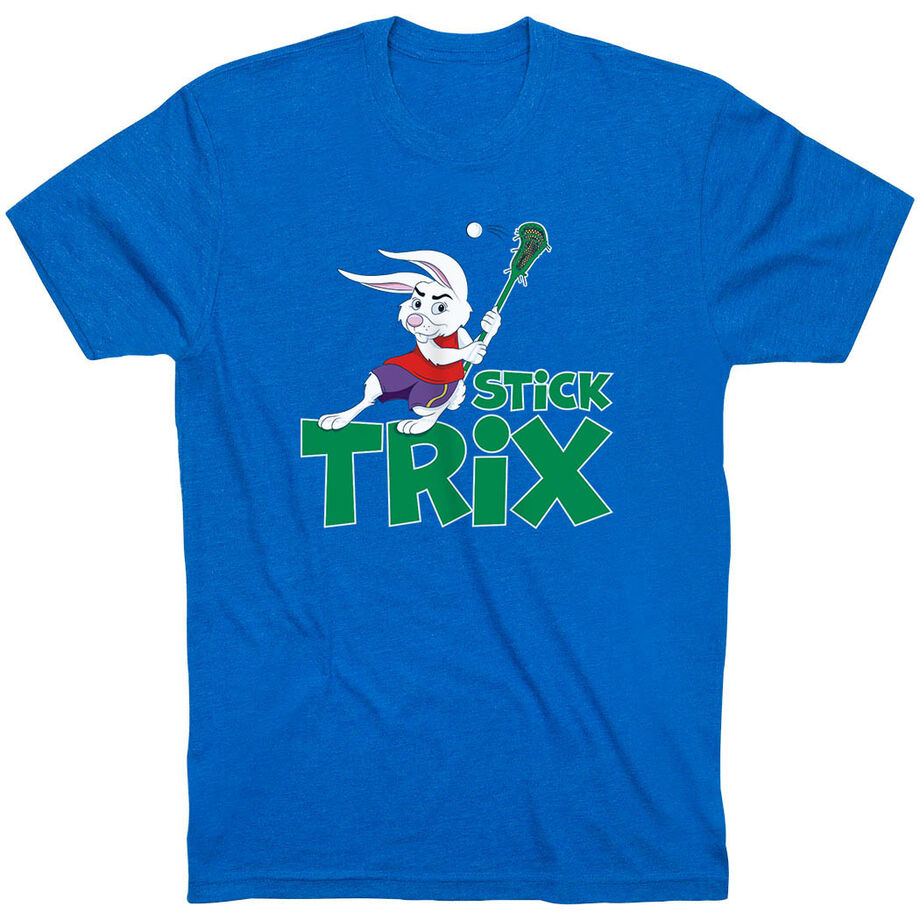 Guys Lacrosse Short Sleeve T-Shirt - Stick Tricks