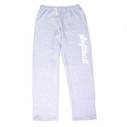 Softball Fleece Sweatpants - Softball Script