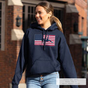 Soccer Hooded Sweatshirt - Patriotic Soccer