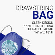 Pickleball Drawstring Backpack - Serve's Up