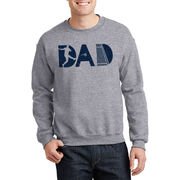 Soccer Crewneck Sweatshirt - Soccer Dad Silhouette