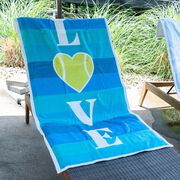 Tennis Premium Beach Towel - Tennis Love