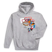 Basketball Hooded Sweatshirt - Hoop Loops