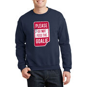 Hockey Crewneck Sweatshirt -  Ain't Afraid of No Post