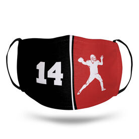 Football Face Mask - Personalized Football Player
