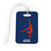 Gymnastics Bag/Luggage Tag - Personalized Gymnast Girl