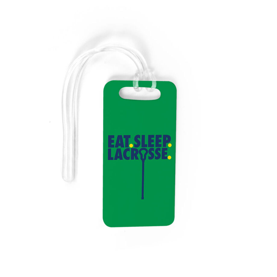 Girls Lacrosse Bag/Luggage Tag - Eat Sleep Lacrosse