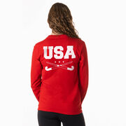 Field Hockey Tshirt Long Sleeve - USA Field Hockey (Back Design)