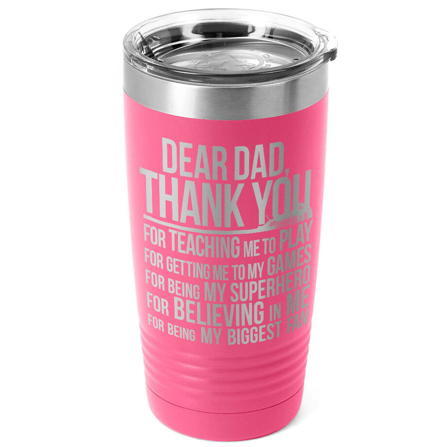 Guys Lacrosse 20 oz. Double Insulated Tumbler - Dear Dad