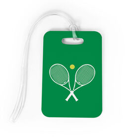 Tennis Bag/Luggage Tag - Crossed Rackets