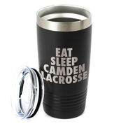 Lacrosse 20 oz. Double Insulated Tumbler - Personalized Eat Sleep Lacrosse