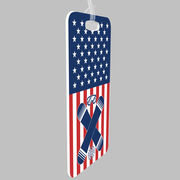 Snowboarding Bag/Luggage Tag - USA