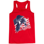Hockey Flowy Racerback Tank Top - Hockey Eagle