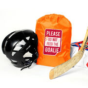 Hockey Drawstring Backpack - Don't Feed The Goalie