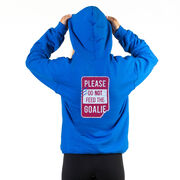 Hooded Sweatshirt - Don’t Feed The Goalie (Back Design)