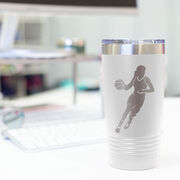 Basketball 20 oz. Double Insulated Tumbler - Girl Player