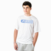 Guys Lacrosse Short Sleeve Performance Tee - 100% Of The Shots