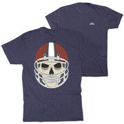 Football Short Sleeve T-Shirt - Game Face (Back Design)