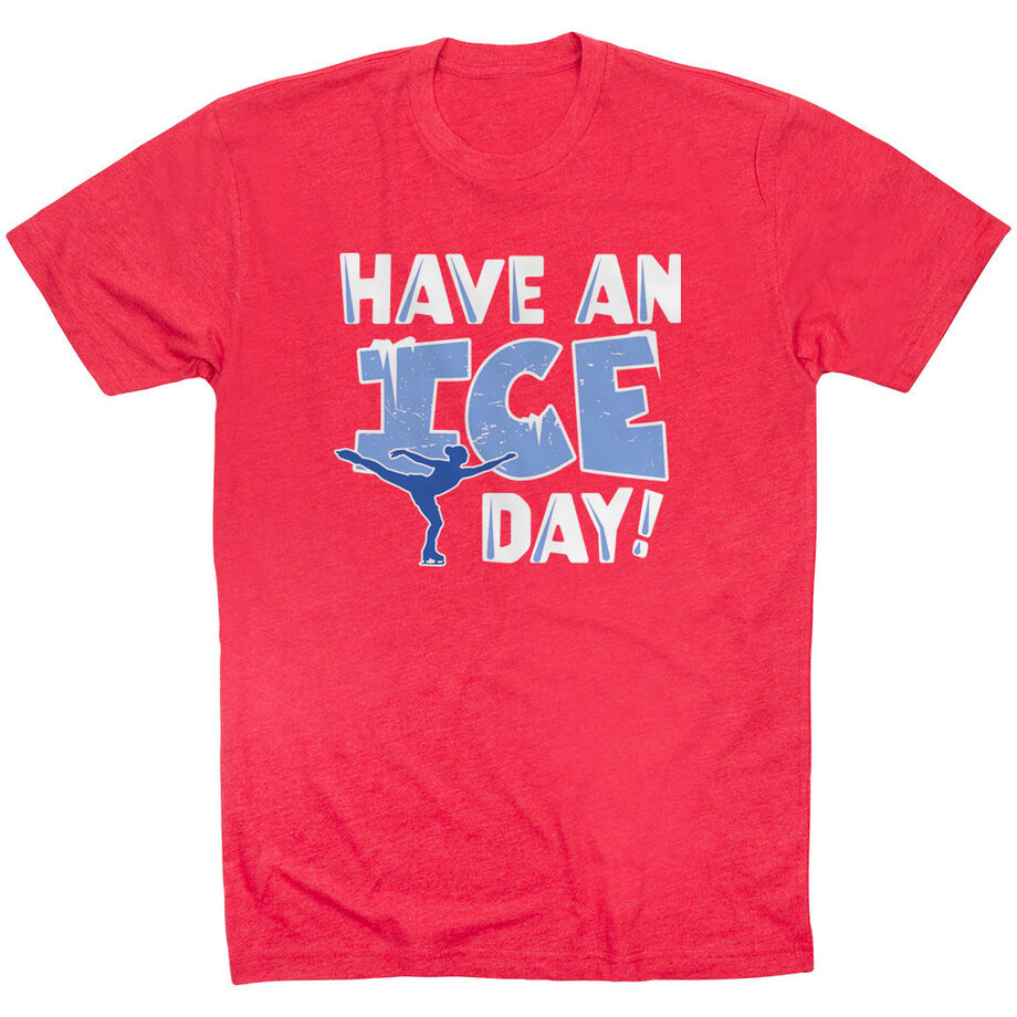 Figure Skating T-Shirt Short Sleeve - Have An Ice Day
