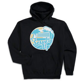 Volleyball Hooded Sweatshirt - Serve's Up