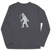 Hockey Long Sleeve Performance Tee - Yeti