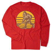 Guys Lacrosse Tshirt Long Sleeve - BigFoot