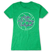 Volleyball Women's Everyday Tee - I'd Rather Be Playing Volleyball