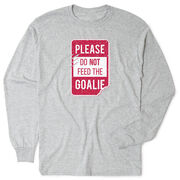 T-Shirt Long Sleeve - Don’t Feed The Goalie