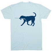 Hockey Tshirt Short Sleeve Rocky The Hockey Dog