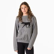 Hockey Crewneck Sweatshirt - Howe the Hockey Dog