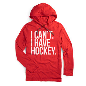 Men's Hockey Lightweight Hoodie - I Can’t I Have Hockey