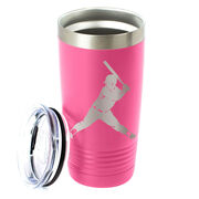 Softball 20 oz. Double Insulated Tumbler - Batter