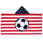 Soccer Hooded Towel - American Flag