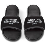 Personalized Repwell&reg; Slide Sandals - Your Text