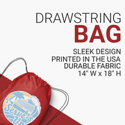 Volleyball Drawstring Backpack - Serve's Up