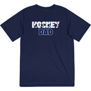 Hockey Short Sleeve Performance Tee - Hockey Dad Life