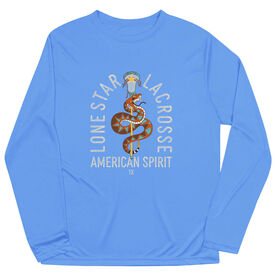 Guys Lacrosse Long Sleeve Performance Tee - Lone Star Lacrosse