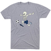 Soccer Short Sleeve T-Shirt - Skeleton Striker