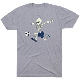 Soccer Short Sleeve T-Shirt - Skeleton Striker