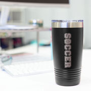 Soccer 20 oz. Double Insulated Tumbler - Soccer