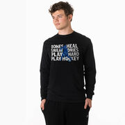 Hockey Tshirt Long Sleeve - Bones Heal Hockey