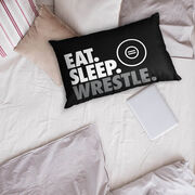 Wrestling Pillowcase - Eat Sleep Wrestle