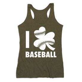Baseball Women's Everyday Tank Top - I Shamrock Baseball