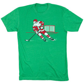 Hockey Short Sleeve T-Shirt - Saint Nick Hat Trick