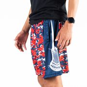 Lacrosse Beckett&trade; Shorts - Patriotic Digital Camo